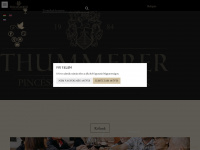 thummerer.hu Webseite Vorschau
