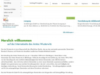 amt-wusterwitz.de Webseite Vorschau