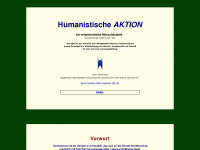 humanistische-aktion.de Webseite Vorschau