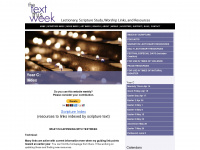 textweek.com Webseite Vorschau