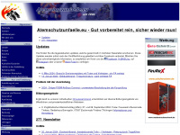 atemschutzunfaelle.eu Webseite Vorschau