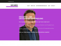 gecarex.de Webseite Vorschau