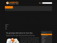gamovex-handwerker.com Webseite Vorschau