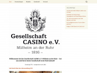 gesellschaft-casino.com Webseite Vorschau