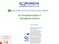 gamundia-immobilien.de Webseite Vorschau