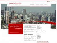 gandhi-consulting.com Webseite Vorschau