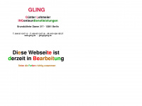 gling.de Webseite Vorschau