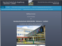 gansbachtalschule.de Webseite Vorschau