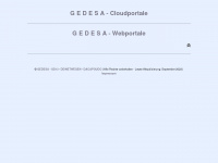 gedesa.de Webseite Vorschau