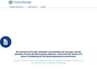 global-format.de Webseite Vorschau
