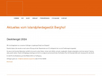 gestuet-berghof.com Webseite Vorschau