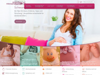 gesundeschwangerschaft.com Webseite Vorschau
