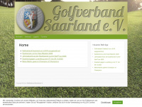 golfverband-saarland.de Webseite Vorschau