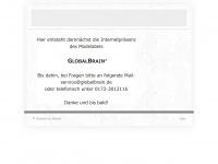 globalbrain.de Webseite Vorschau