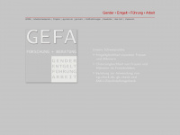 gefa-forschung-beratung.com Webseite Vorschau