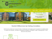 golling-immobilien.de Webseite Vorschau