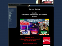 garage-racing.de Webseite Vorschau