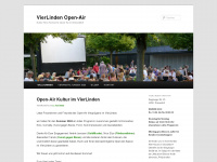 vierlinden-openair.de Webseite Vorschau