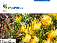 nordheim.de Webseite Vorschau