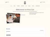 prinz-carl.de Webseite Vorschau