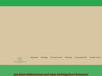 gefluegelhof-rebelein.de Webseite Vorschau