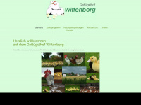 gefluegelhof-wittenborg.de Webseite Vorschau