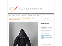 globalriskaffairs.com Webseite Vorschau