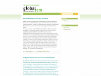 globalscm.wordpress.com Webseite Vorschau