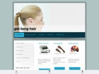 get-long-hair.de Webseite Vorschau
