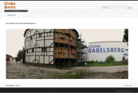 globe-berlin.com Webseite Vorschau
