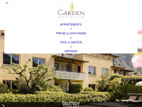 garden-residence.com Webseite Vorschau