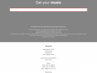 get-your-music.de Webseite Vorschau