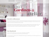 gardinenatelier-birkner.de Webseite Vorschau