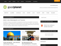 goodplanet.de Webseite Vorschau