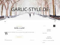 garlic-style.de Webseite Vorschau