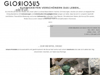 gloriosus.de Webseite Vorschau