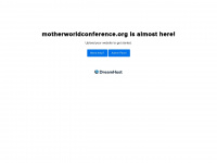 motherworldconference.org Webseite Vorschau
