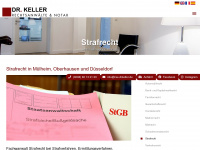 strafrecht-mülheim.de Webseite Vorschau