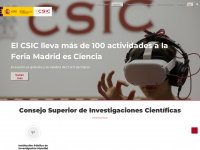 csic.es Webseite Vorschau