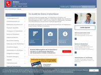 bremer-krankenhausspiegel.de Webseite Vorschau