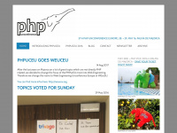 phpuceu.org Webseite Vorschau