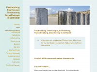 petra-hertkorn.de Webseite Vorschau