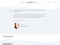 goldlines.de Webseite Vorschau