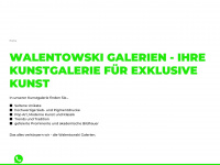 walentowski-galerien.de Webseite Vorschau