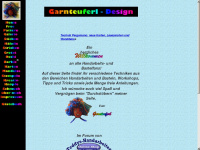 garnteuferl-design.de Webseite Vorschau