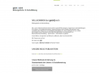 geist-reich.net Webseite Vorschau