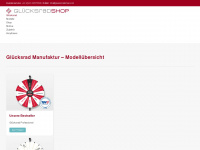 gluecksradshop.com Webseite Vorschau