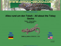 gekko-gecko.com Webseite Vorschau