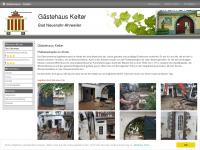 gaestehaus-kelter.de Webseite Vorschau