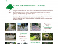 gartenbau-bundhund.de Webseite Vorschau